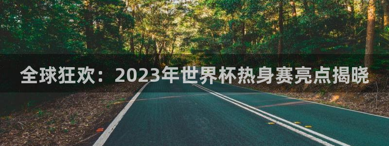 澳门世界杯直播:全球狂欢:2023年世界杯热身赛亮点揭晓